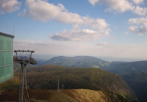 Obraz podglądu z kamery internetowej Snezka - Obri dul